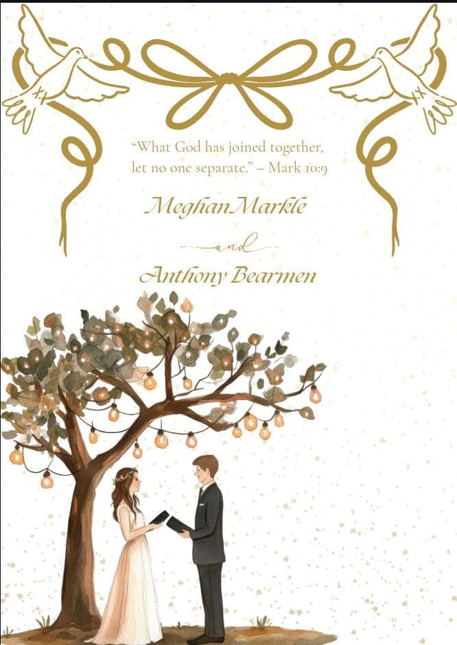 Christian Wedding Invitation 3 - Card Combo