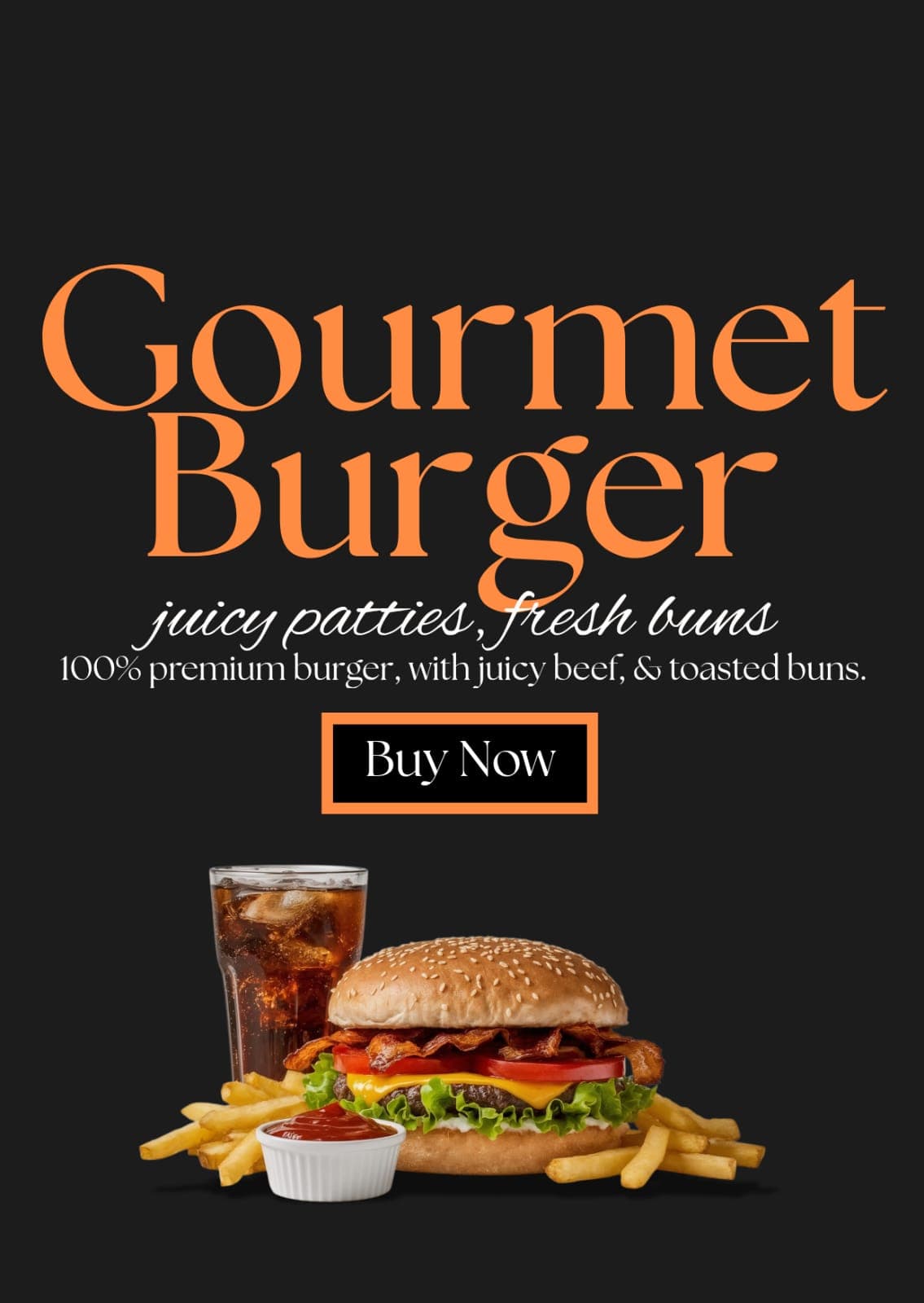 Gourmet Bite – Burger Template